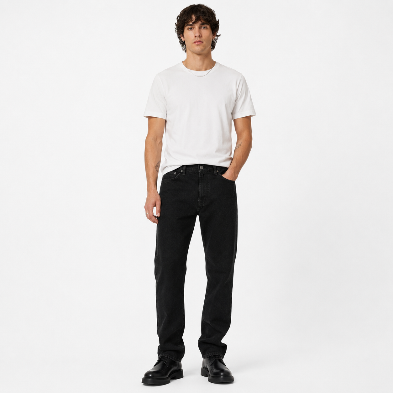 Men's Classic Black jeans - Image 2